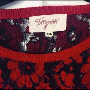 Tatyana Bettie Page - Rad Lace See Through Top 14