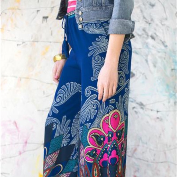 High waisted palazzo pants