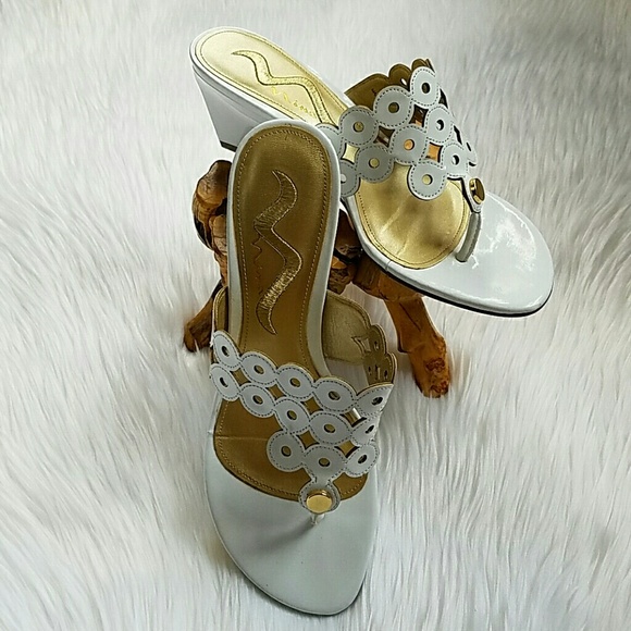 💥FINAL PRICE DROP💥NINA SLIDE WEDGE SANDAL - Picture 1 of 4