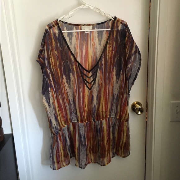 Forever 21 Sheer Blouse