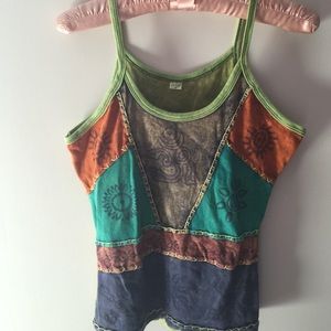 Nepal Hand Painted Tank