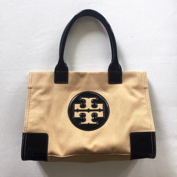 Tory Burch Handbags - Tory Burch mini Ella canvas tote