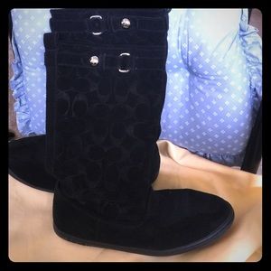 Coach boots, size 8