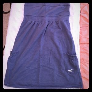Hollister size small strapless cover up/dress