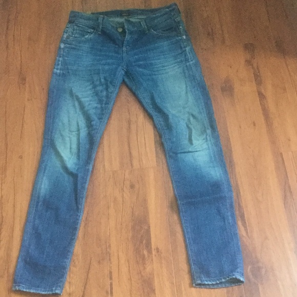 Citizens of Humanity cropped skinny jeans sz 25