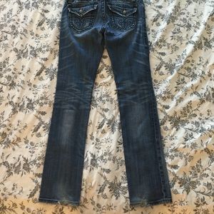 Gently Loved Rock Revival Jeans sz 29 straight