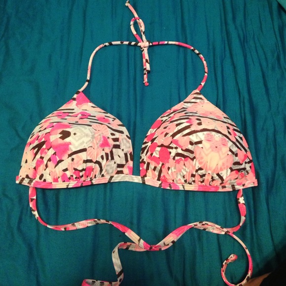 Floral Print push-up bikini top
