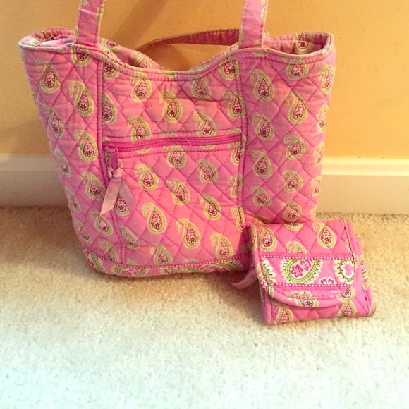 Vera Bradley purse and wallet bundle