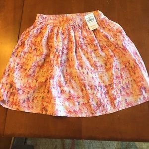 Abercrombie kids floral skirt