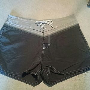 Nylon swim suit shorts