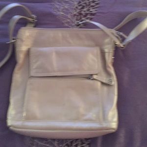 Cream cross body