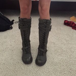 ZUGIgirl Talia knee- high combat boots