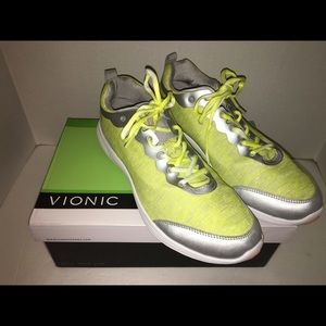 Vionic Agile Fyn Grey/Yellow