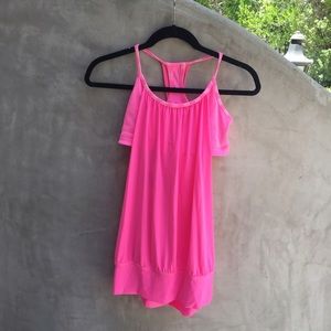 Pink Lululemon Workout Top