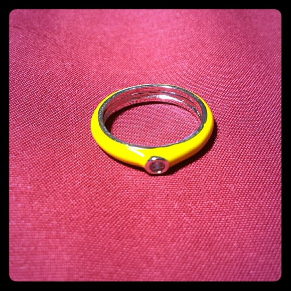 nOir: Yellow Stackable Ring
