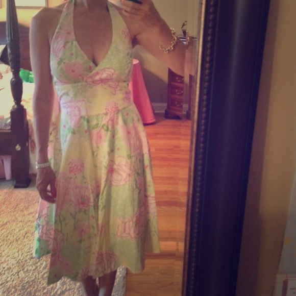 Lilly Pulitzer halter dress size 2
