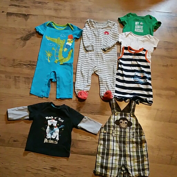 Baby boy clothes lot 6 to 12 months, 9 months - Picture 1 of 4