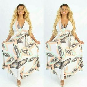 Plus size maxi dress