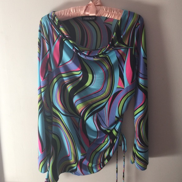 Vintage 80's Forenza Limited Brand Blouse