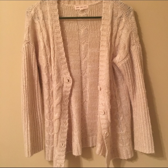 Oversized Cream Sweater
