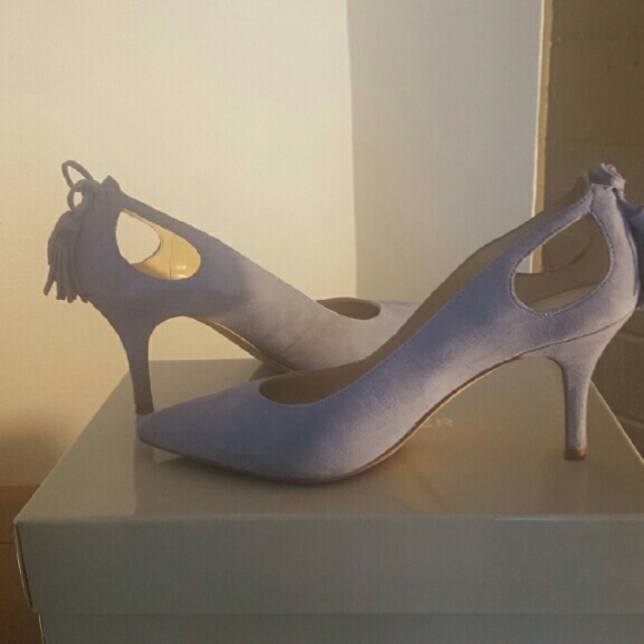 Marc Fisher Teagin Light Blue Suede Shoes 8M