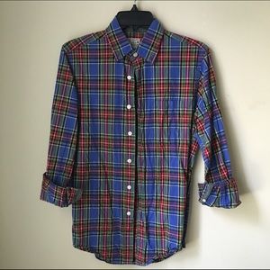 Plaid Button-Down | J Crew