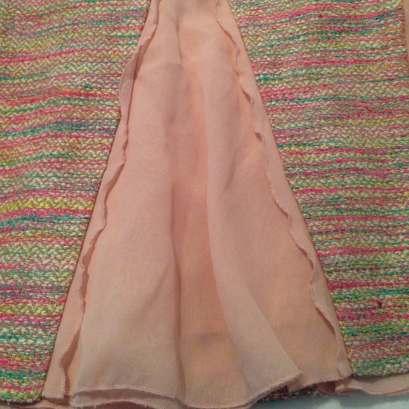 💥 LAST CHANCE💥BCBG Maxazaria-pink/ multi skirt - Picture 2 of 3