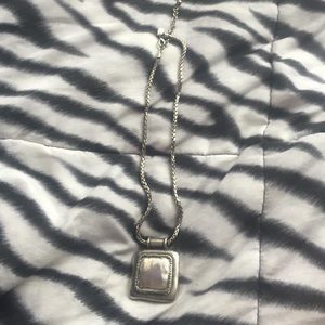 Chico's chunky silver necklace