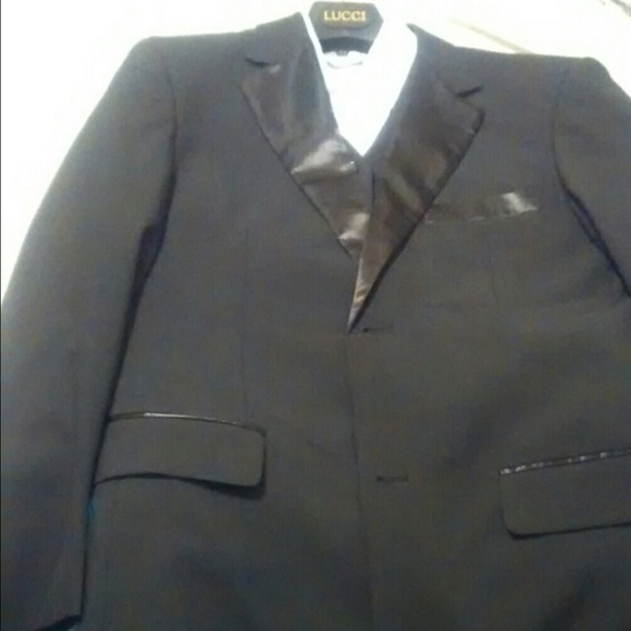 Men's black tuxedo