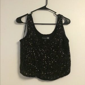 *Forever 21 Sequin Top*