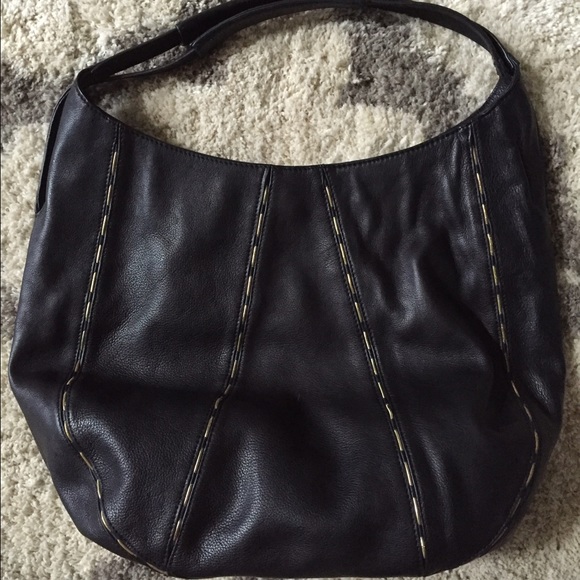 Kelsi Dagger Leather Charlie w/Snake Chain detail