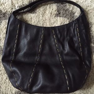 Kelsi Dagger Leather Charlie w/Snake Chain detail