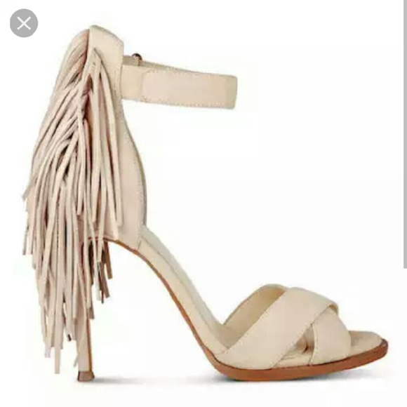 Fringe heels