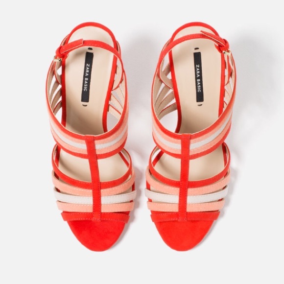 Zara multi-colored sandals - Picture 2 of 3