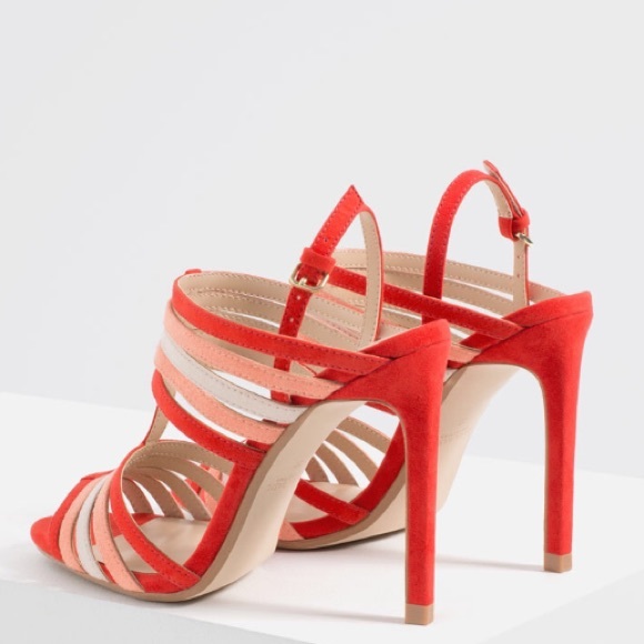 Zara multi-colored sandals - Picture 3 of 3