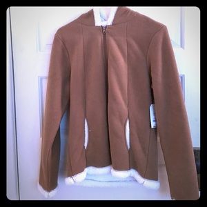 Zip-up coat