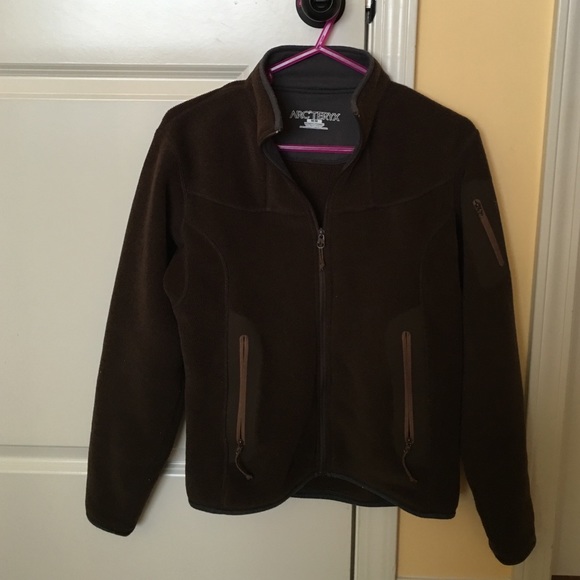 Brown ARC'TERYX polyester jacket