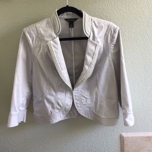 WHBM silver jacket
