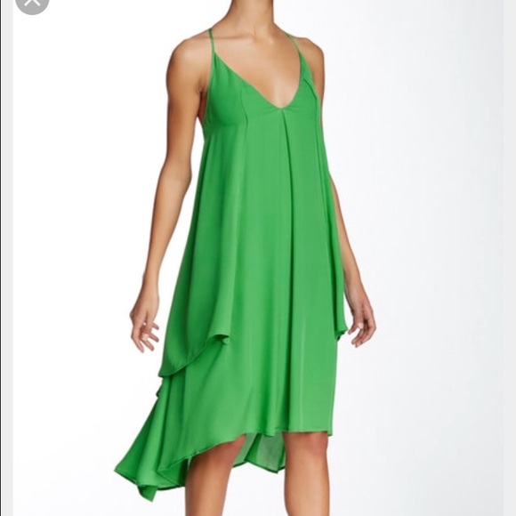 Rebecca Minkoff Lena green dress
