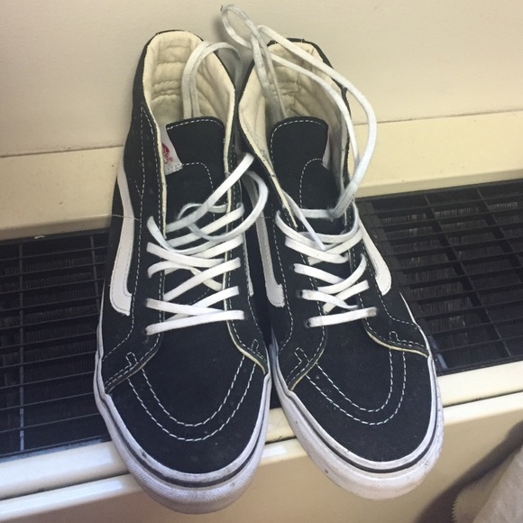 Vans high tops black
