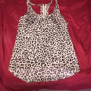Cheetah print top