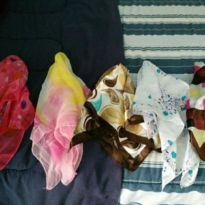 Classy, silky scarves