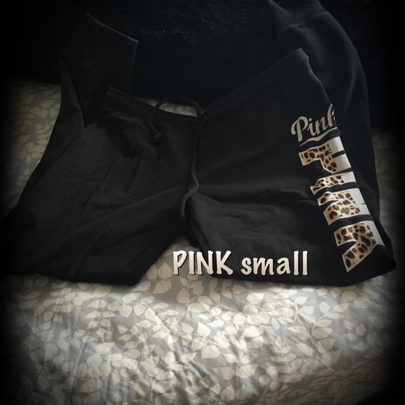 LAST CHANCE‼️‼️PINK cheetah print joggers - Picture 1 of 4