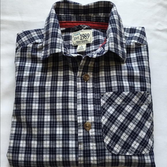 Boys Long Sleeve Button Down 100% cotton shirt - Picture 2 of 4