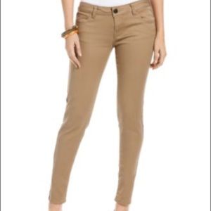 Khaki celebrity pink brand skinny jeans
