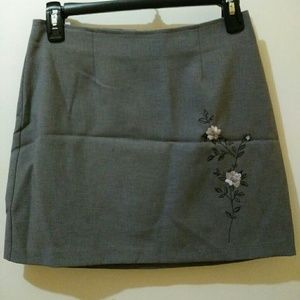 Gray skirt