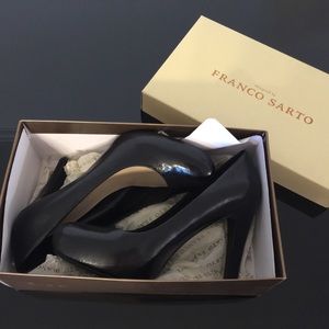 NEW Franco Sarto Cicero Leather High Heel Pumps