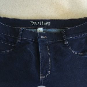 WHBM stretch skinny jeans, size XL
