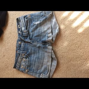 Jean shorts