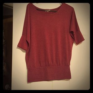 Small oversized 3/4 sleeve